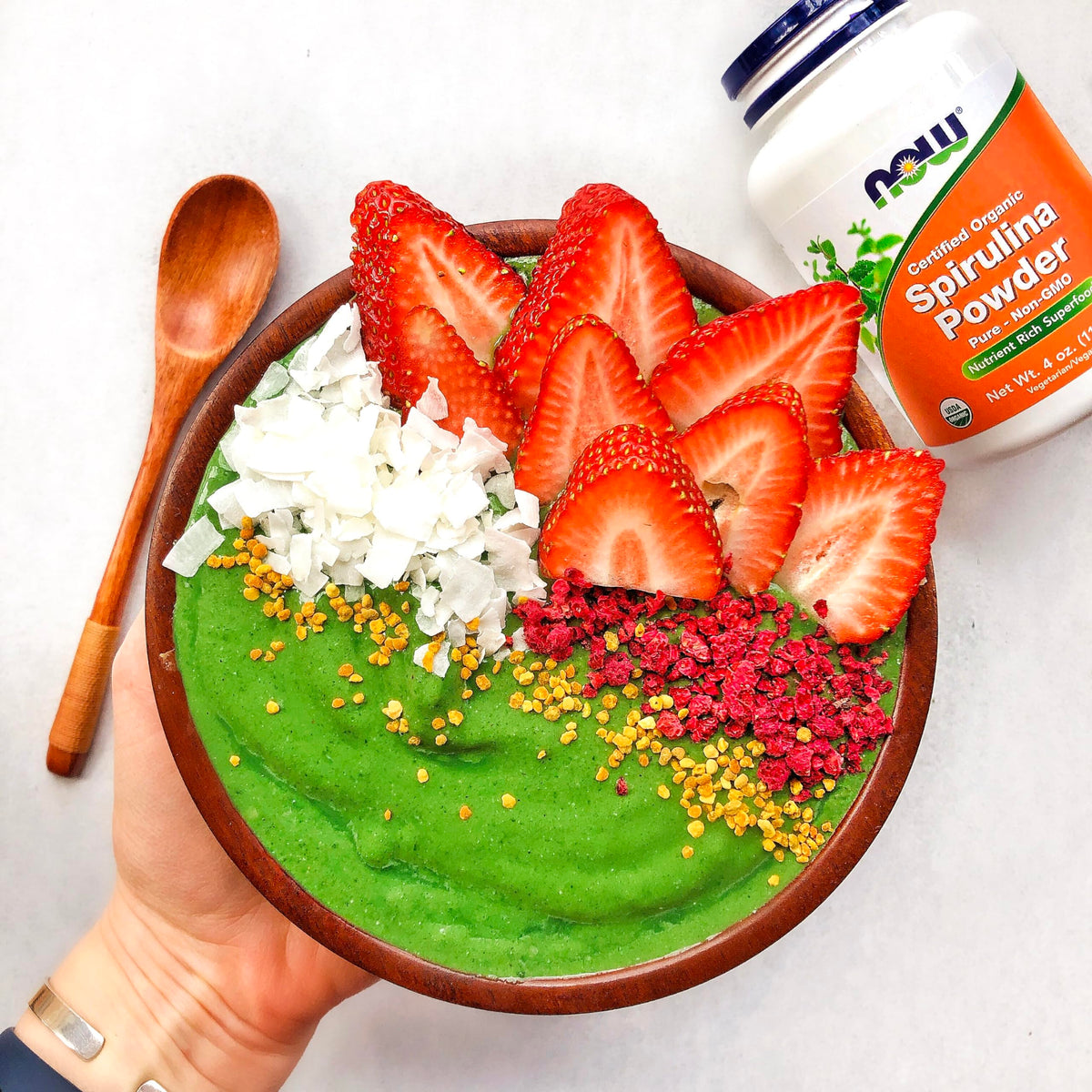 Now Supplements, Organic Spirulina 500 mg with Vitamins, Minerals