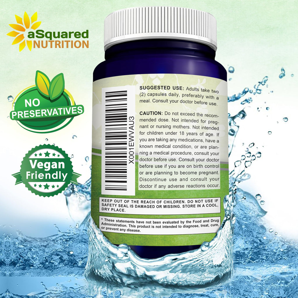 aSquared Nutrition DIM Supplement 300mg - 200 Vegetarian Capsules - image 8