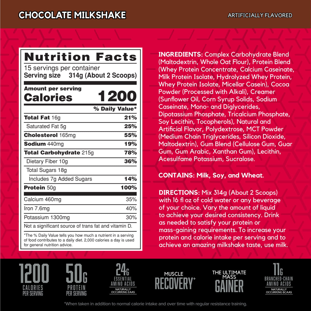 BSN True-Mass Weight Gainer