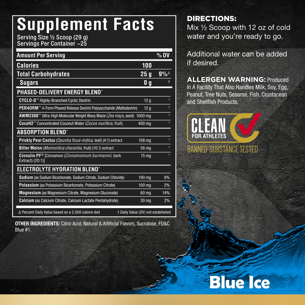 ALLMAX CARBION+, 725 g - High-Performance Training Fuel - Boosts