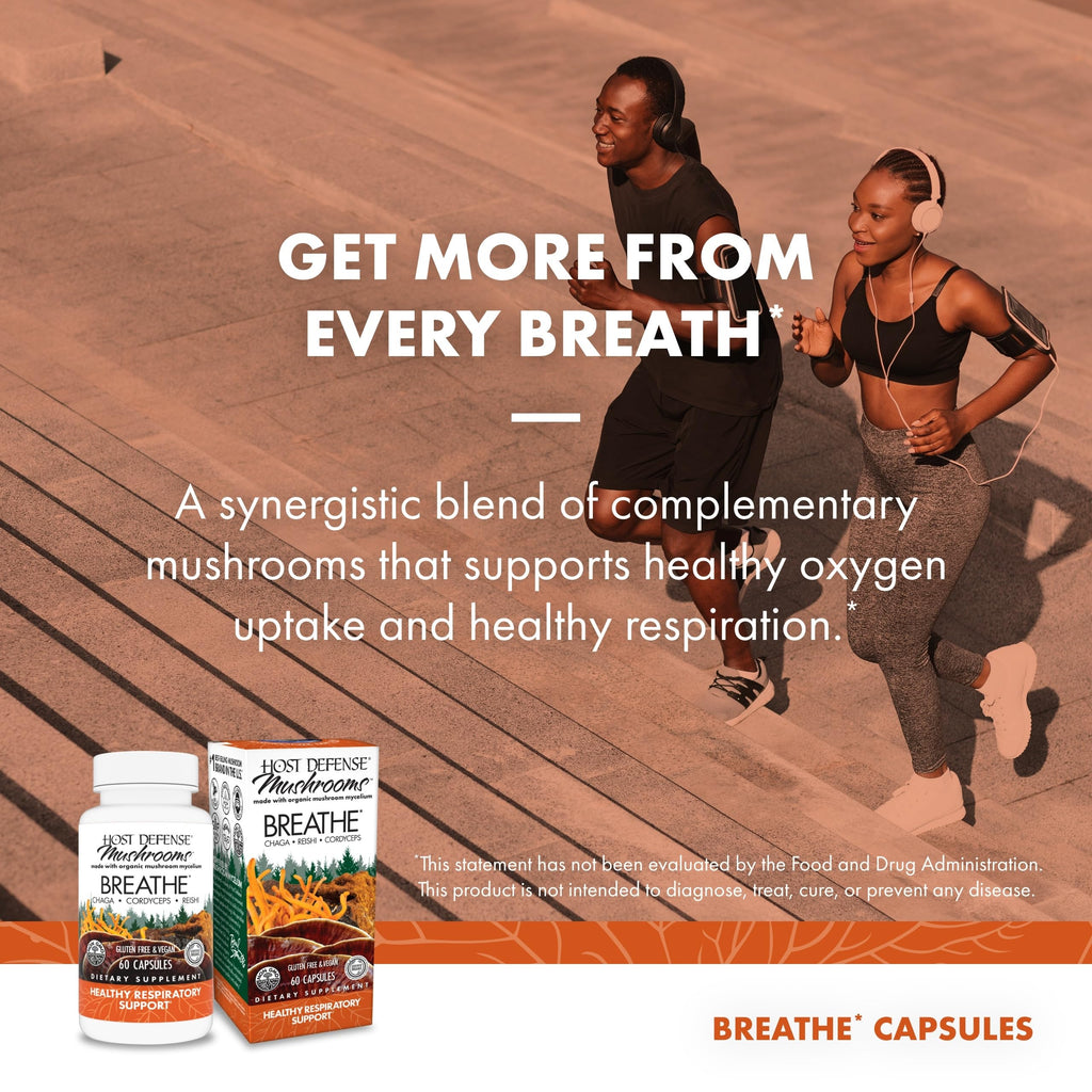 Host Defense Breathe Capsules - Immune & Respiratory Support