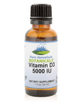 Pure Mountain Botanicals Vitamin D3 Liquid Drops 5000 IU - 1 oz