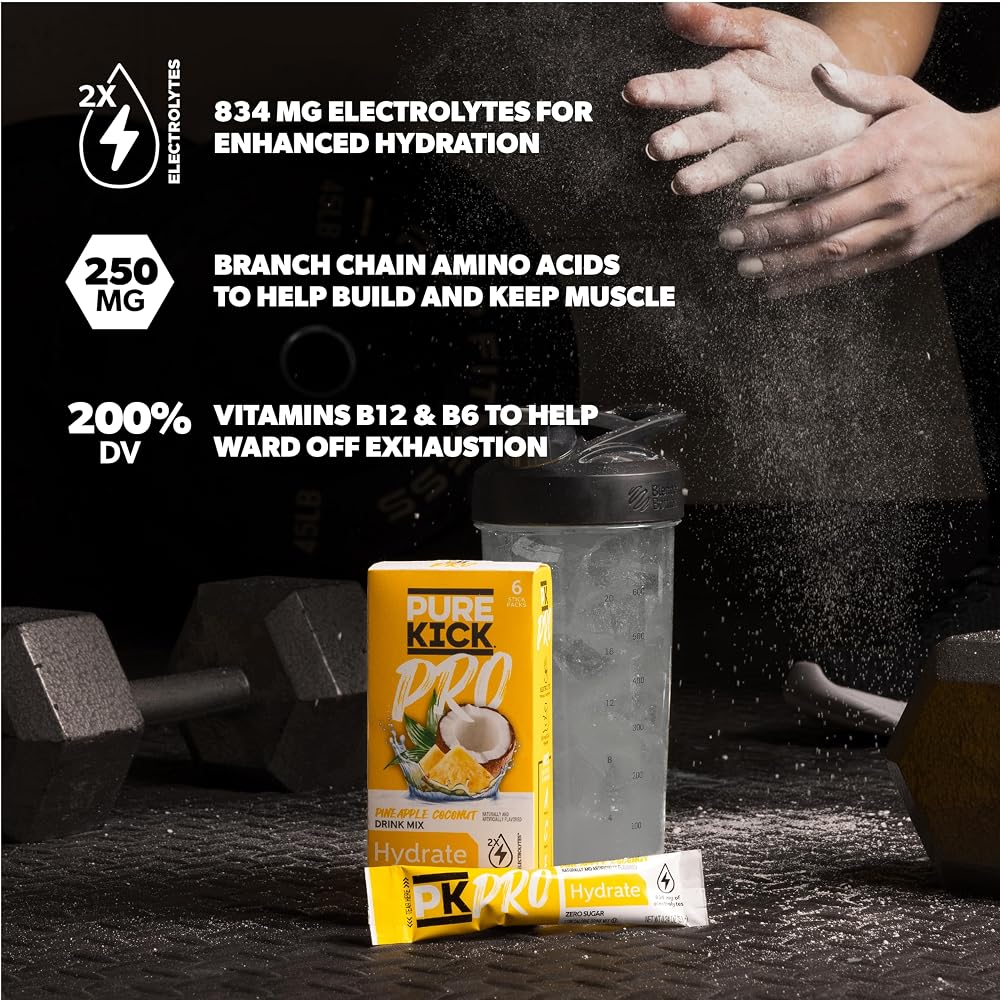 PURE KICK PRO Hydration Electrolyte Drink Mix