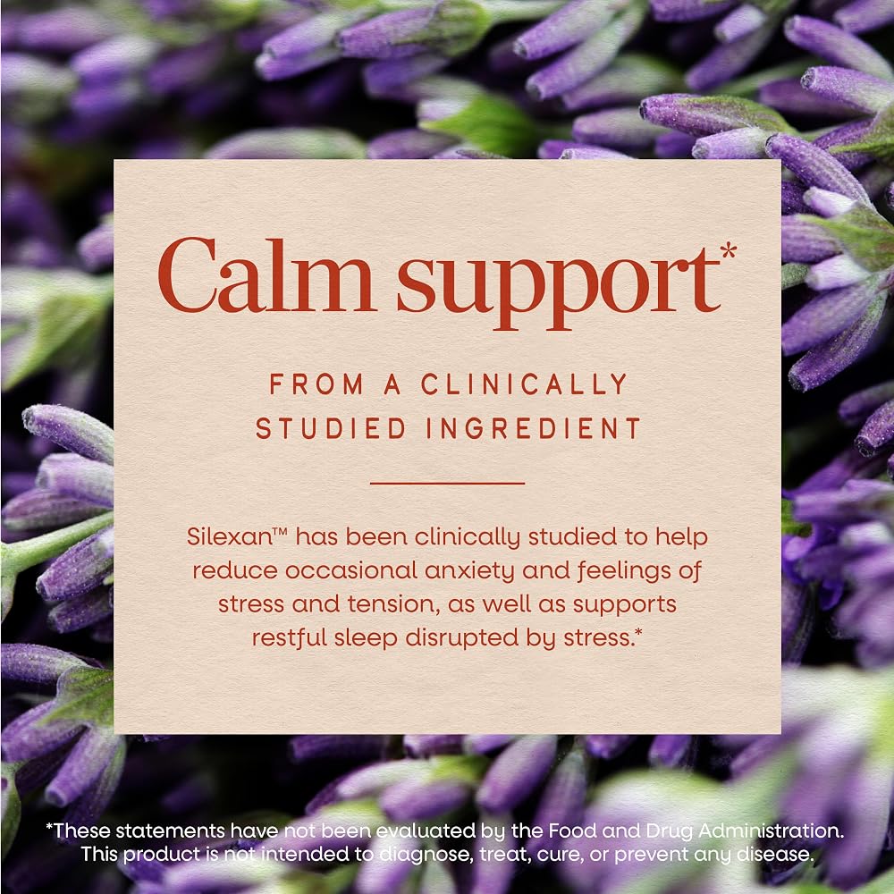 Nature’s Way Nature's Way CalmAid Lavender Oil Supplement - 90 Softgels - image 4