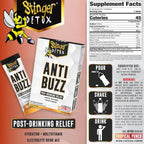 Stinger Detox Anti-Buzz Post-Celebration Drink Mix - 1 Pack - image 6