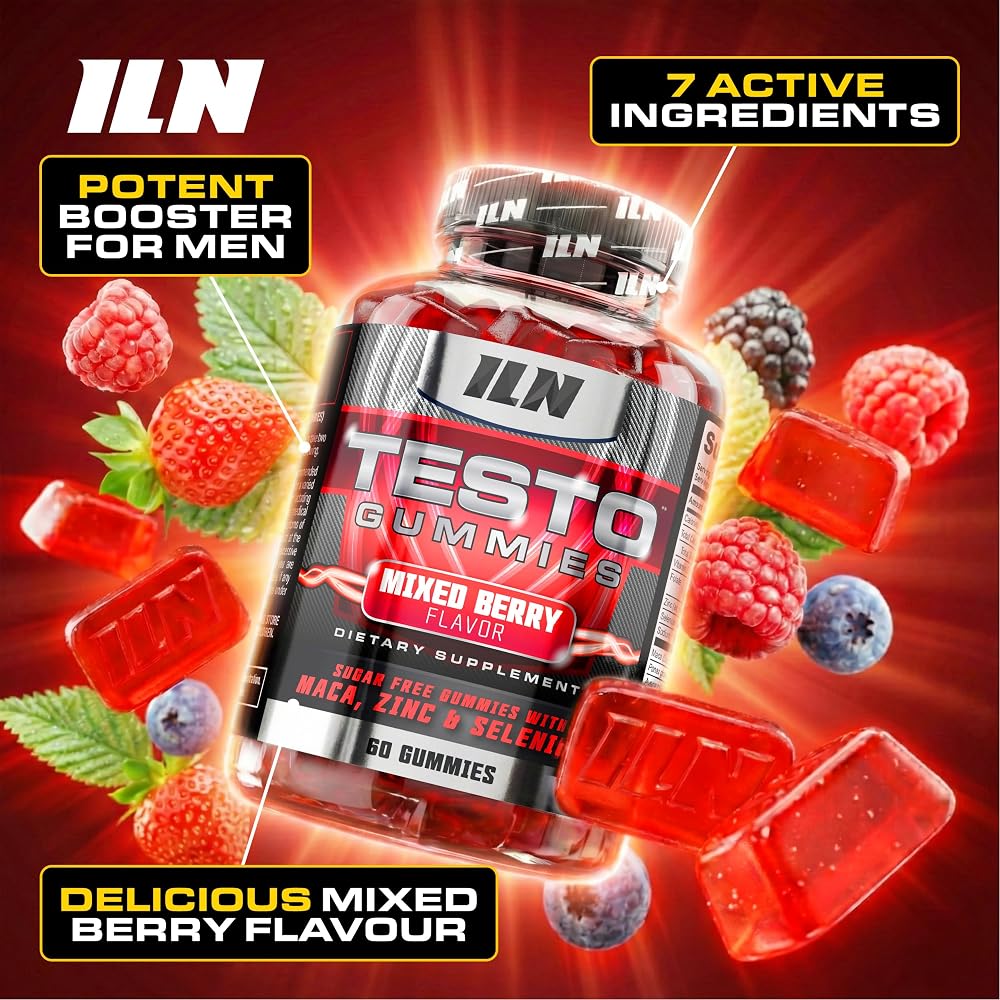 Iron Labs Nutrition Testo Gummies for Men - 60 Gummies - image 3