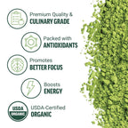 Force Factor Organic Matcha Green Tea Powder - 5.96 Ounce - image 2