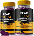 NutraRize Peak Thrust Gummies for Men Energy & Stamina - 120 Gummies