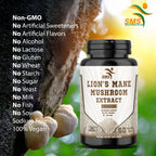 SMSHEALTHPRODUCTS.com Lion's Mane Mushroom Brain Support - image 4