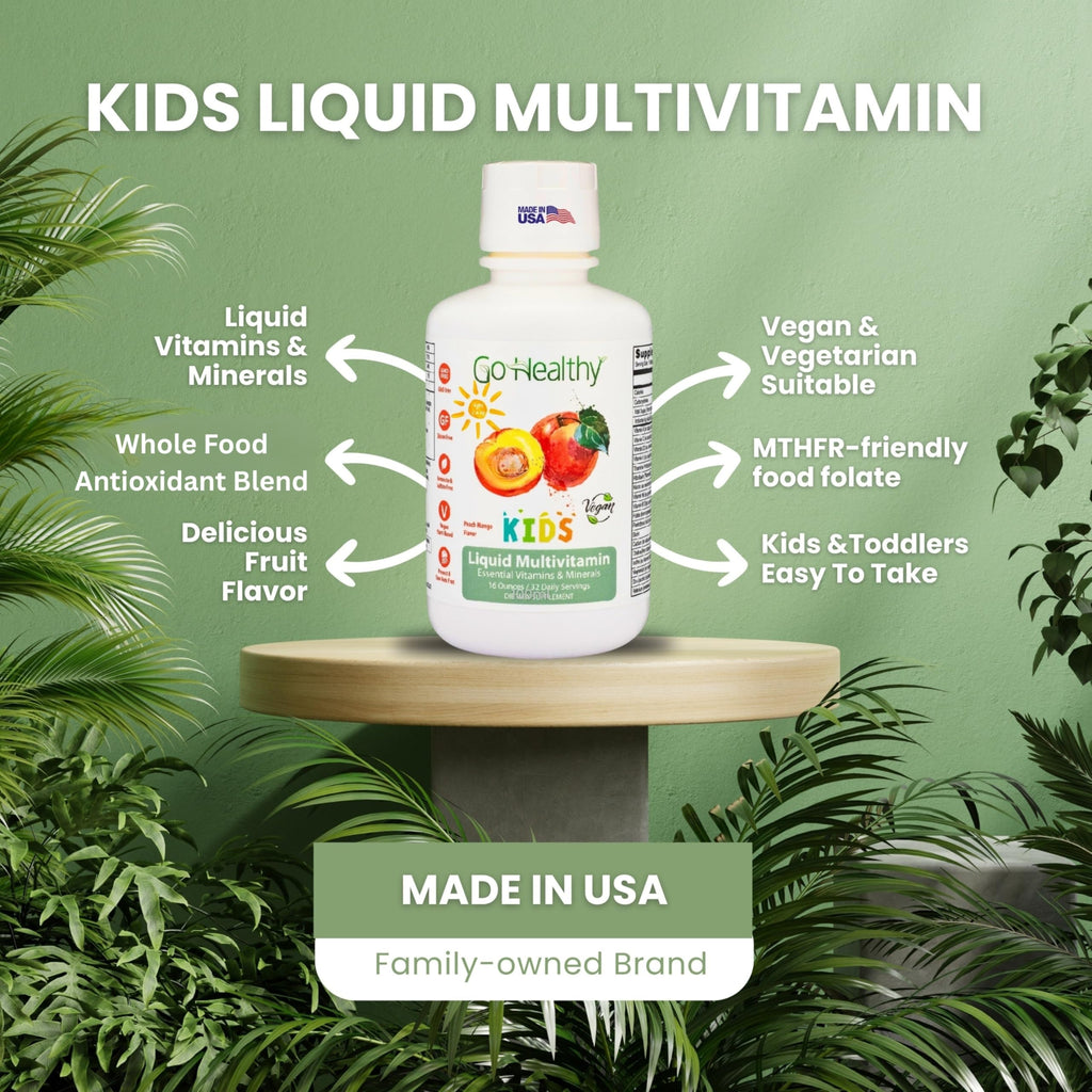 Go Healthy Natural Kids Liquid Multivitamin Immune Support - 16 oz - image 7