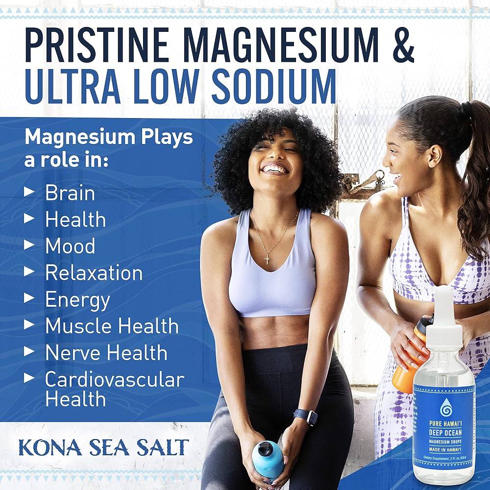 Kona Sea Salt Deep Ocean Magnesium Drops - 2 Fl Oz - image 4