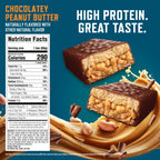 CLIF BUILDERS Protein Bars, Chocolatey Peanut Butter, Gluten Free