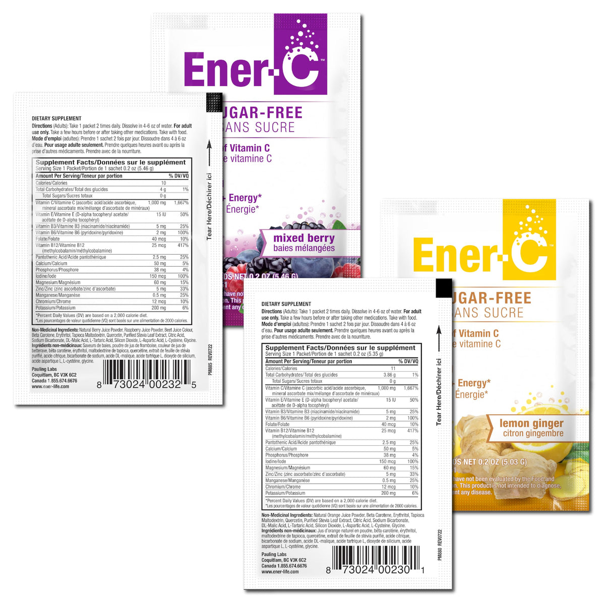 Ener-C Multivitamin Drink Mix Sugar Free - 60 Count - image 9
