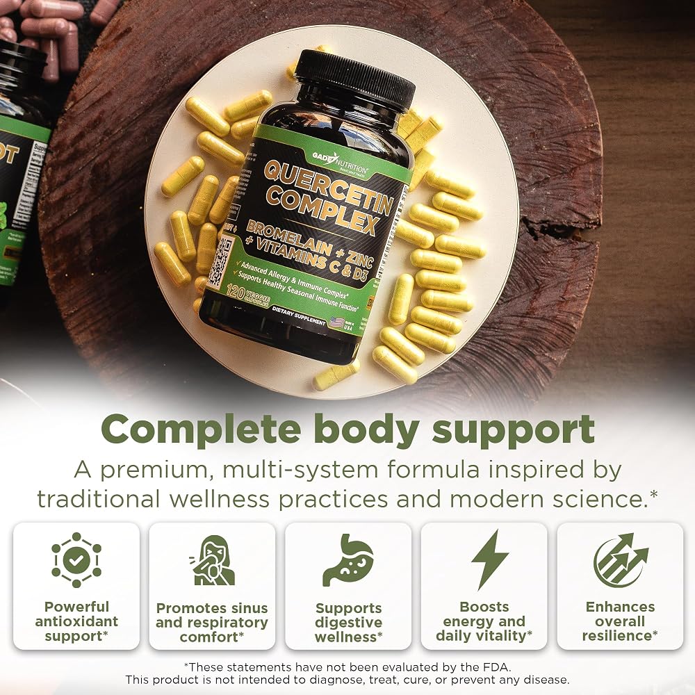 GADE NUTRITION BOOST YOUR HEALTH Quercetin Complex Parent
