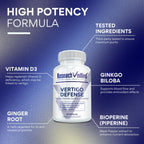 Research Verified Vertigo Defense - 60 Capsules