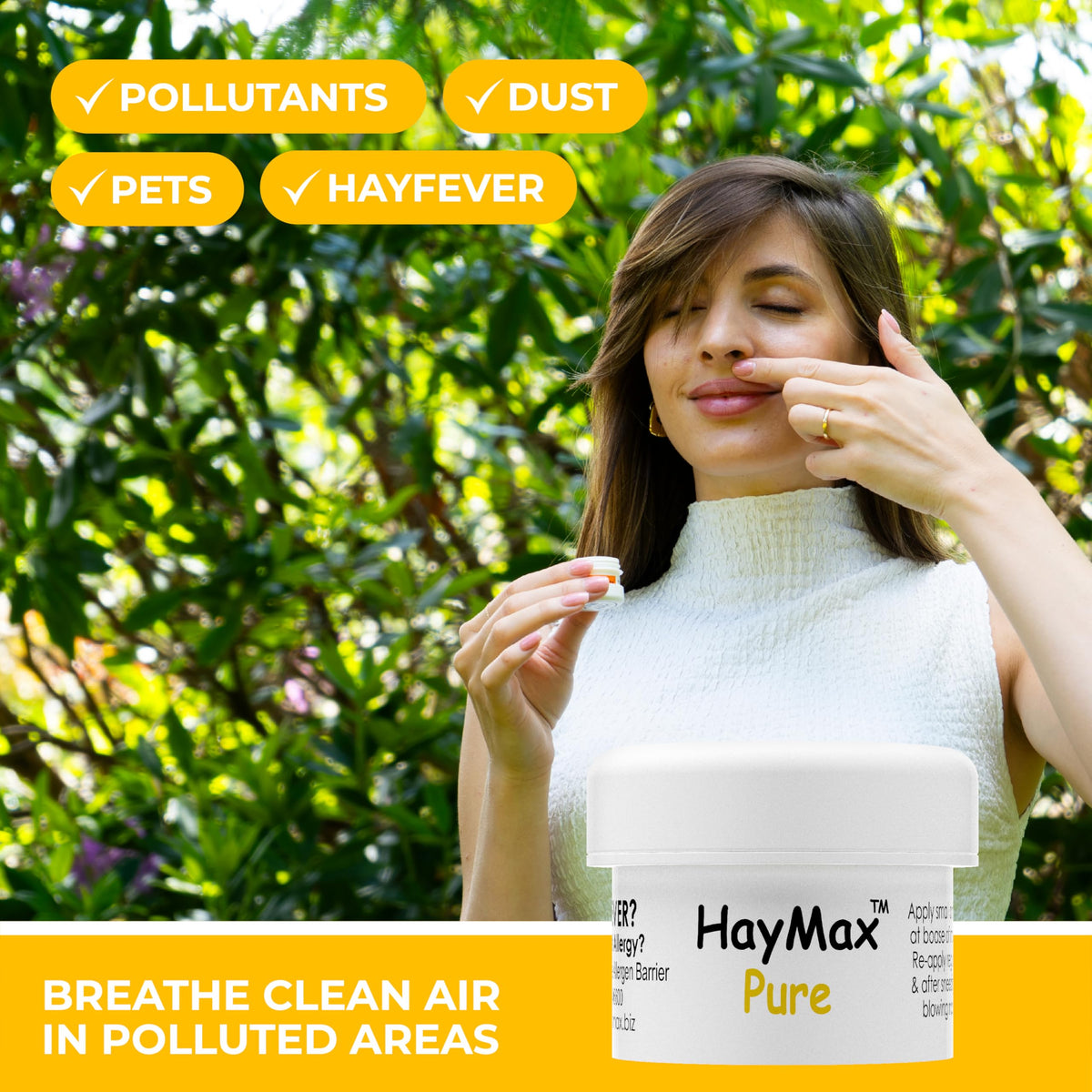 HayMax Allergen Barrier Balm Pure - 0.17 fl oz - image 3