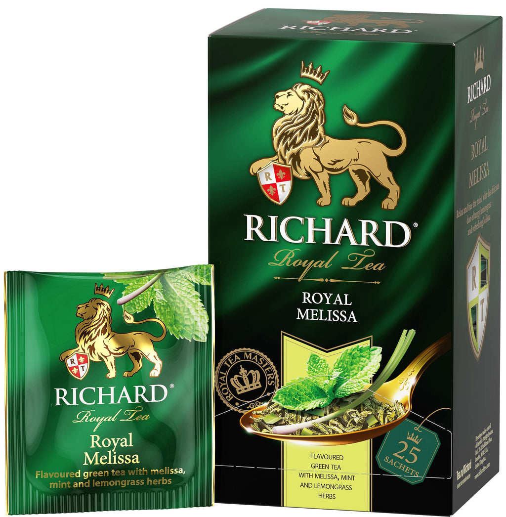 Richard Royal Melissa Flavoured Green Tea - 25 Sachets