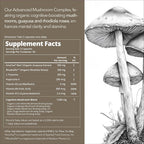 Mobisyn Organic Mushroom Supplement with Cognitive Nootropic Mushroom