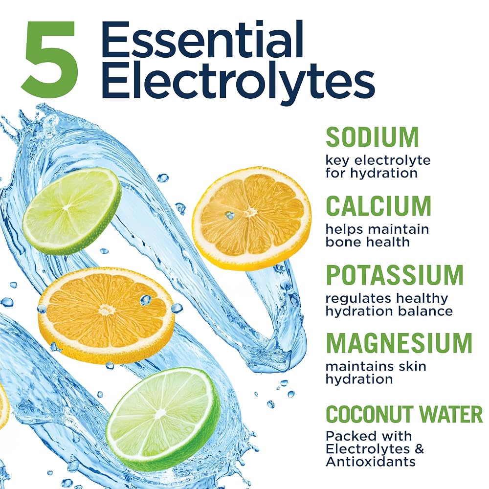 VitaminHydrate Electrolyte Hydration Mix Powder Lemon Lime - 30 Servings - image 4