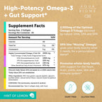 Enzymedica Aqua Biome Maximum Strength Omega 3 Fish Oil