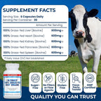 Ultimate Grass Fed Beef Organs Supplement - 180 Capsules - image 2