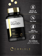 Carlyle Multivitamin for Men 50+ - 200 Caplets - image 5