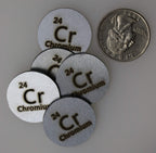 PFS Chromium Metal Disc 24.26mm 99.99% Pure - 1 Disc - image 3