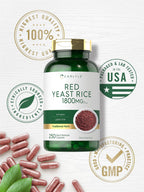 Carlyle Red Yeast Rice Supplement 1800 mg - 250 Capsules - image 5