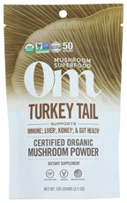 OM Mushroom Superfood Organic Turkey Tail Powder - 100g