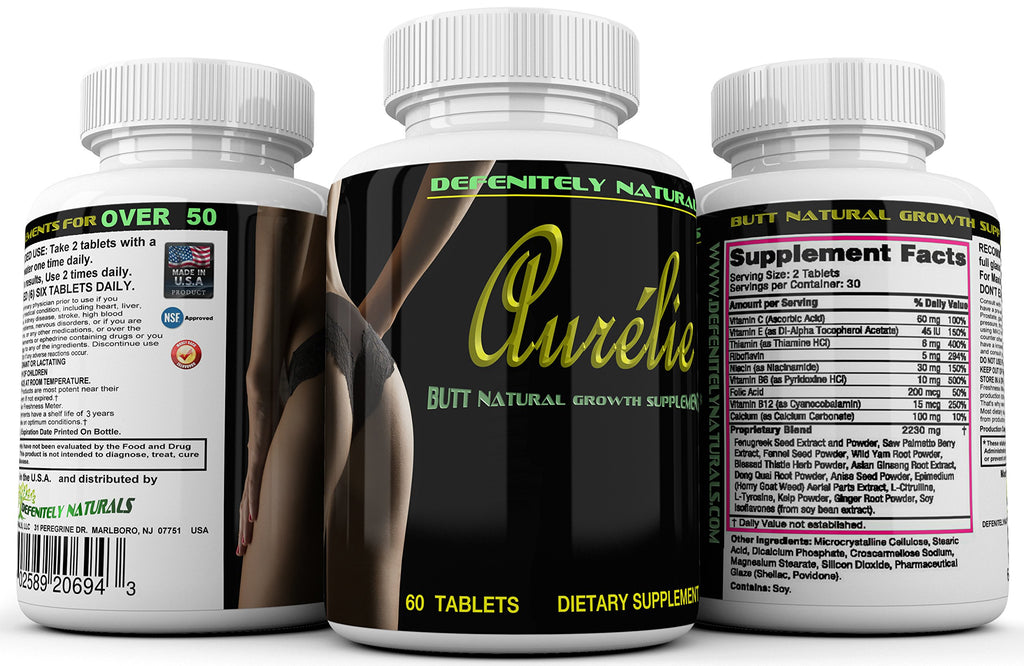 DEFENITELYNATURALS Aurélie Natural Female Enhancement - 60 Tablets - image 4