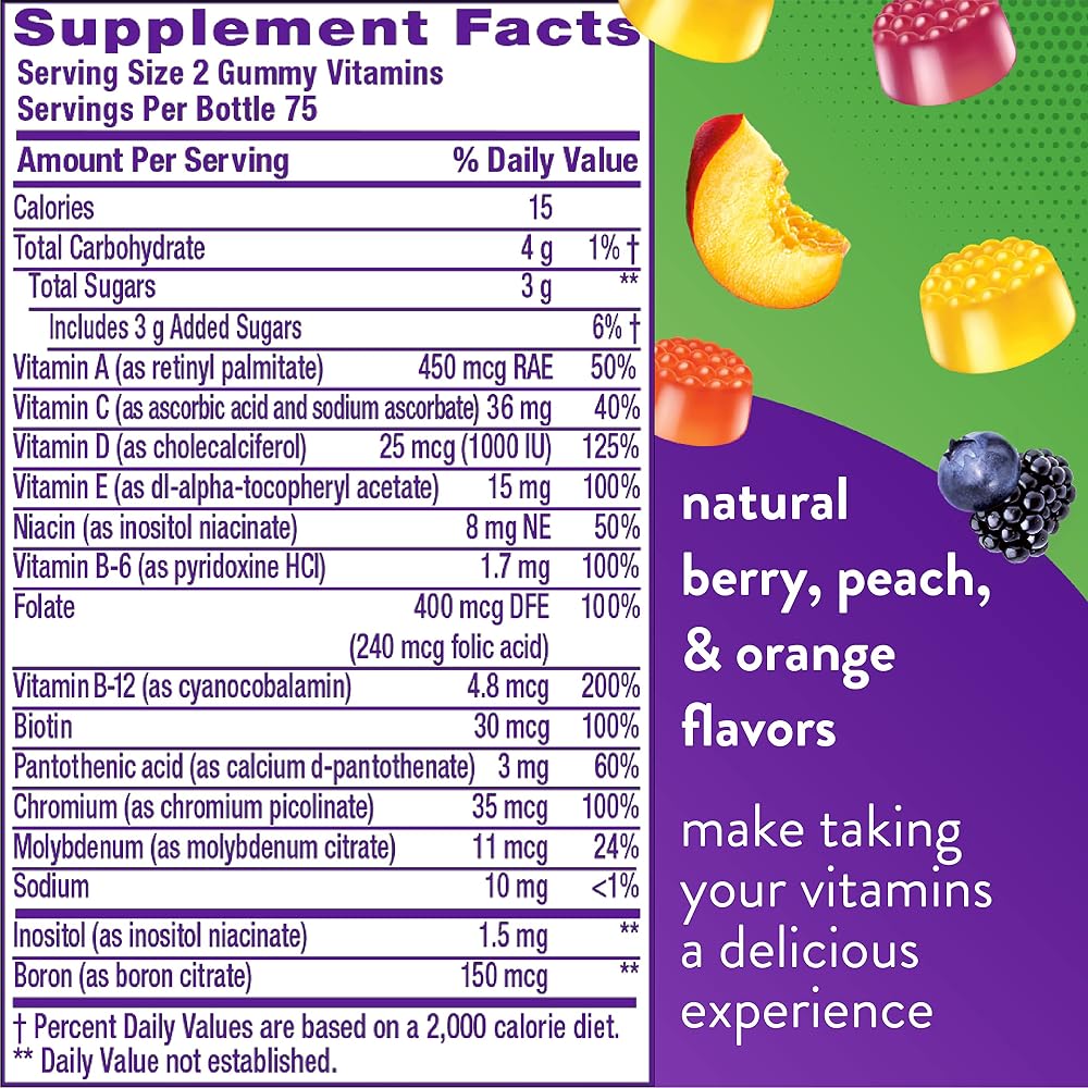 Vitafusion MultiVites Gummy Multivitamins for Adults - 150 Count - image 4