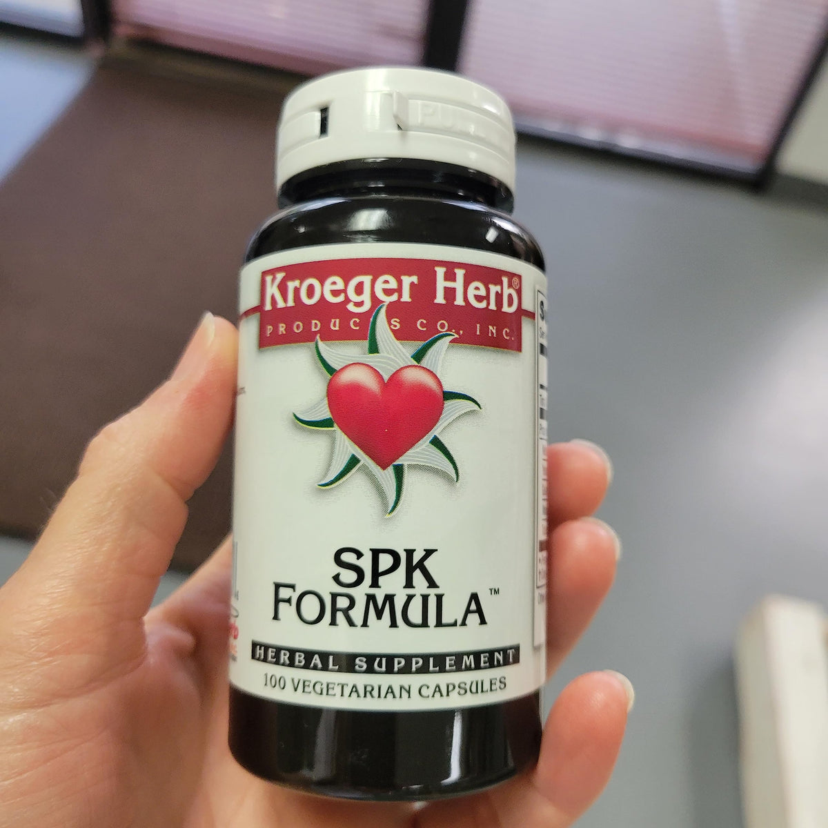 Kroeger Herb Spk Formula Herbal Blend - 100 Vegetarian Capsules