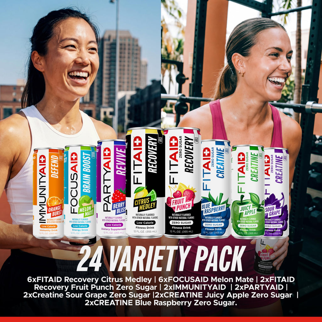 LIFEAID FITAID Post Workout Recovery Rainbow Variety - 24 Pack - image 4