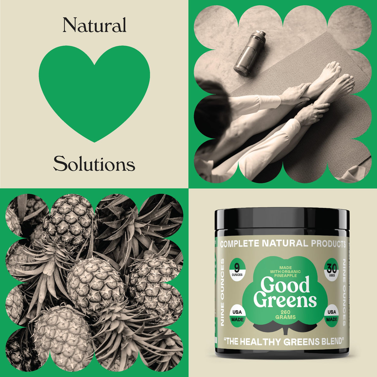 Complete Natural Products Good Greens Superfood Powder - 30 Servings - image 6