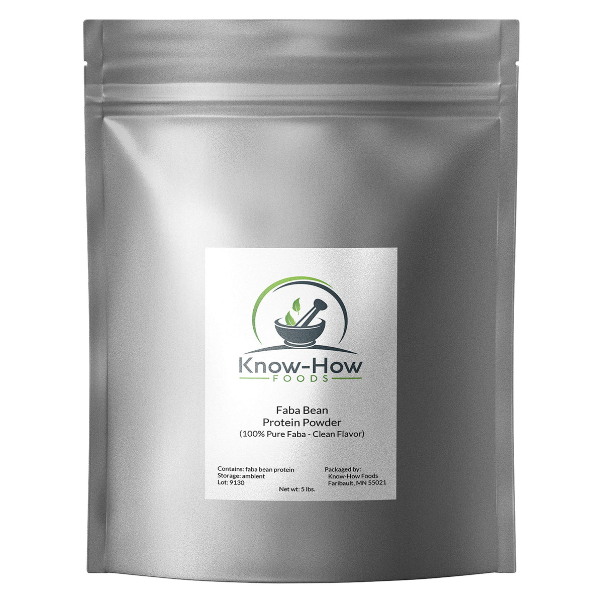 Know-How Foods 100% Pure Faba Bean Protein Powder
