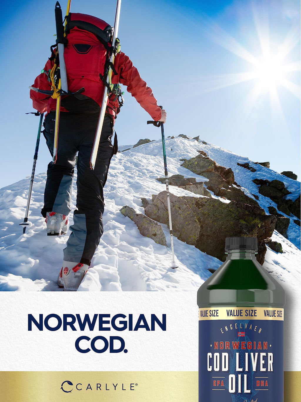 Carlyle Norwegian Cod Liver Oil - 16 fl oz (Pack of 3) - image 6