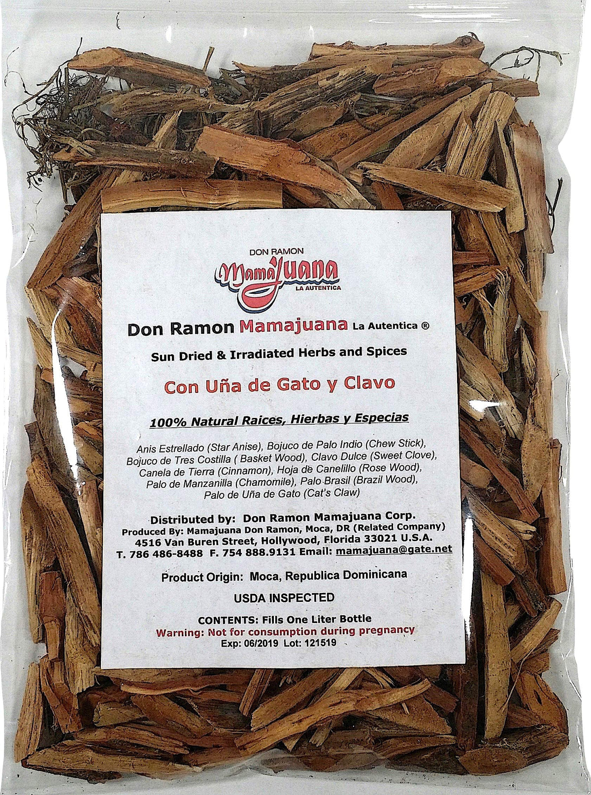 Don Ramon Mamajuana DIY Herbal Tonic - 1000 mL - image 2
