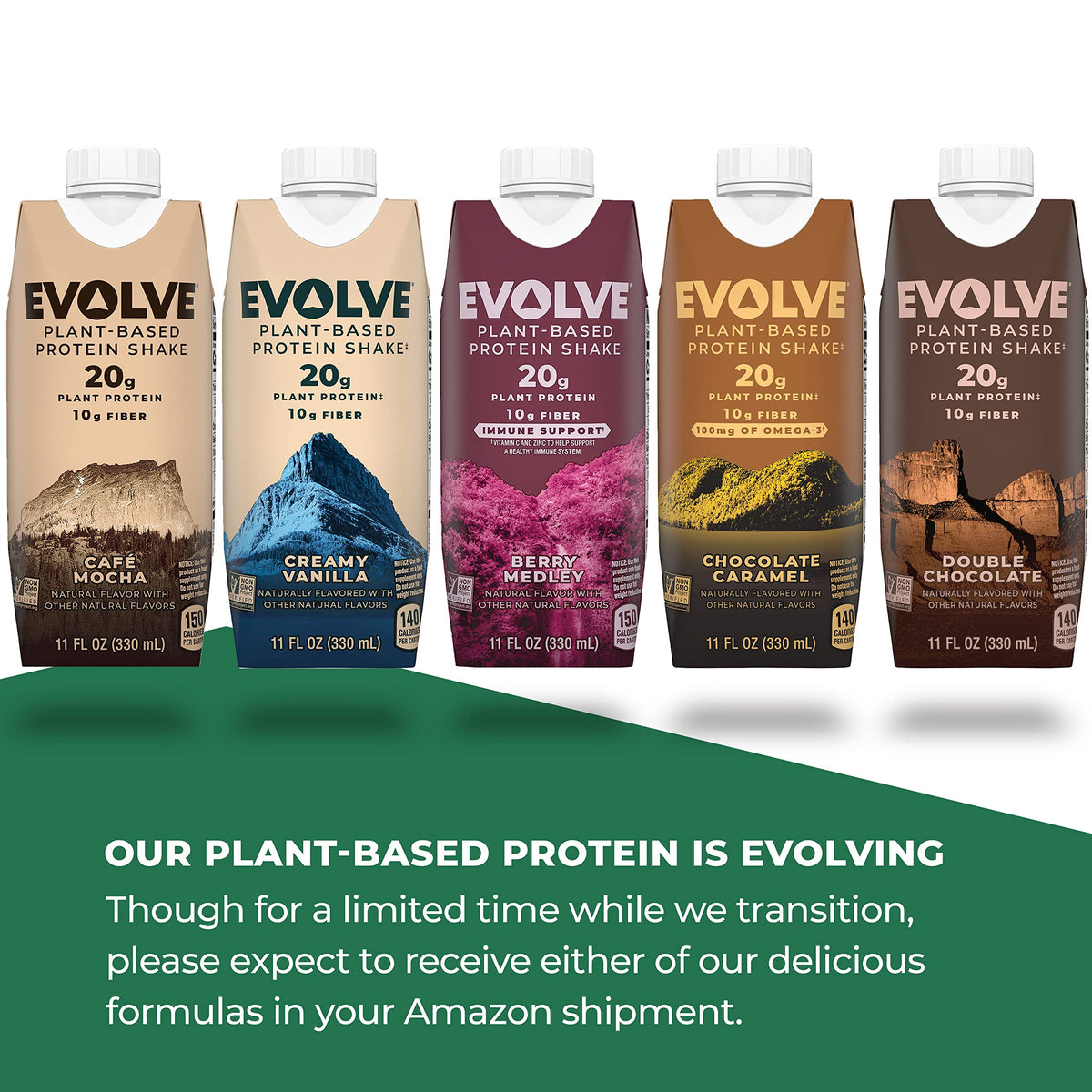 Evolve Protein Shake Classic Chocolate - 4 Pack (11 Fl Oz Each) - image 2