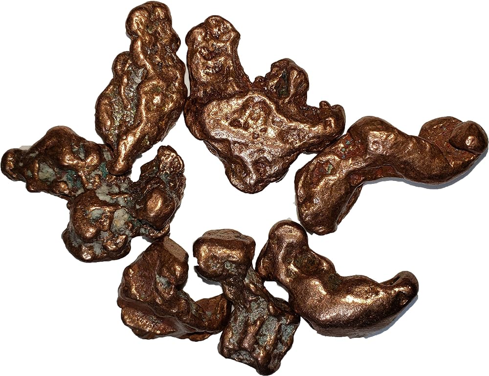 StarStuff.Rocks Pure Solid Copper Nuggets - 2 Ounces