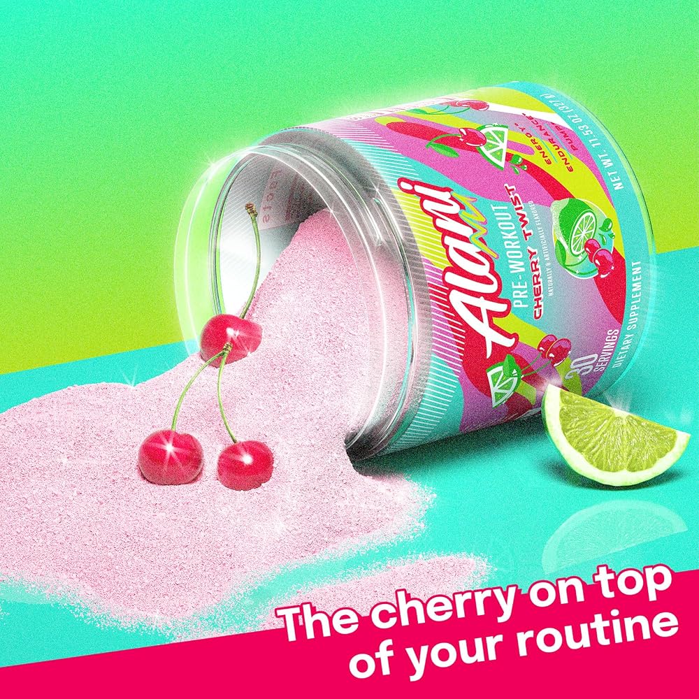 Alani Nu Pre-Workout Powder Cherry Twist - 30 Servings - image 6