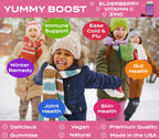 RUWAA NUTRITION Sambucus Elderberry Gummies for Kids with Zinc