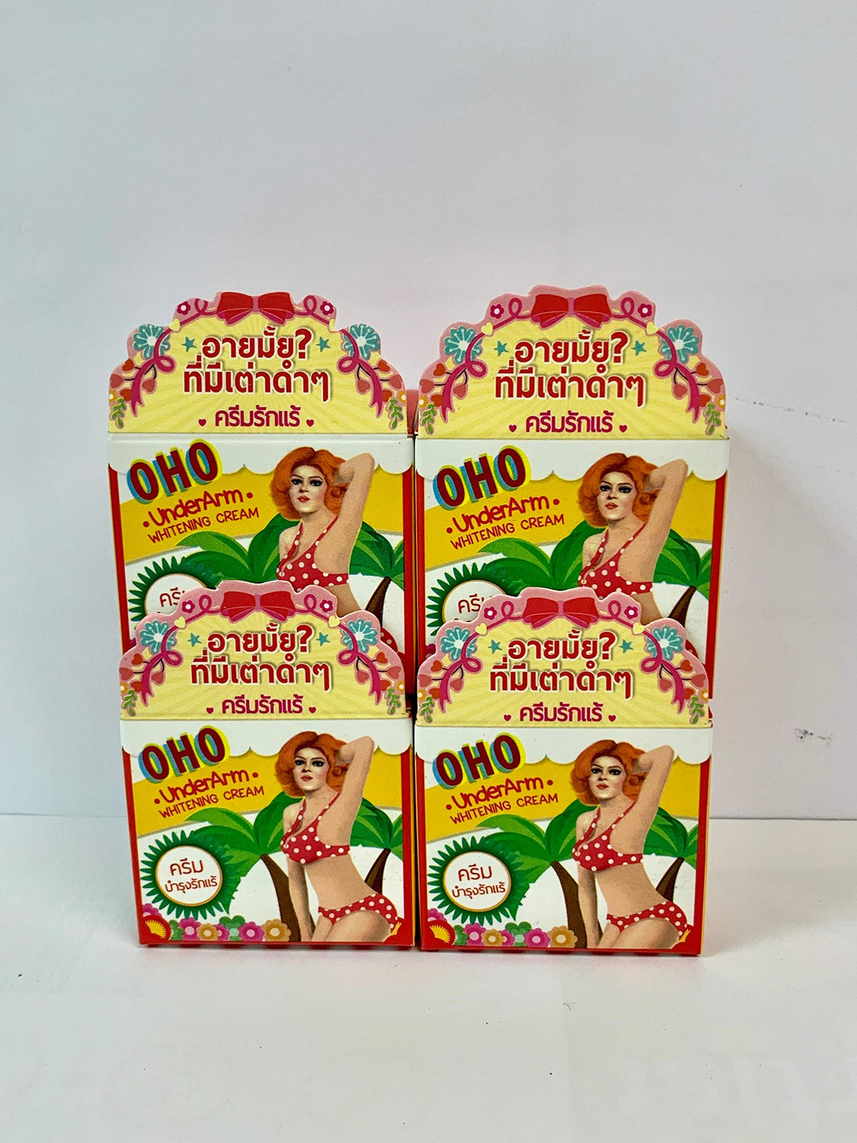 OHO Soft Cream Gluta White Collagen - 4 Pack