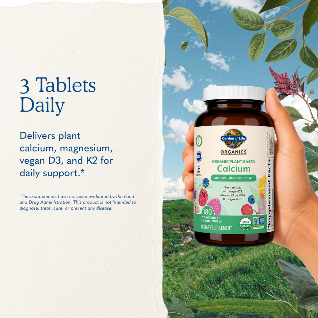 Garden of Life Organics Plant Calcium