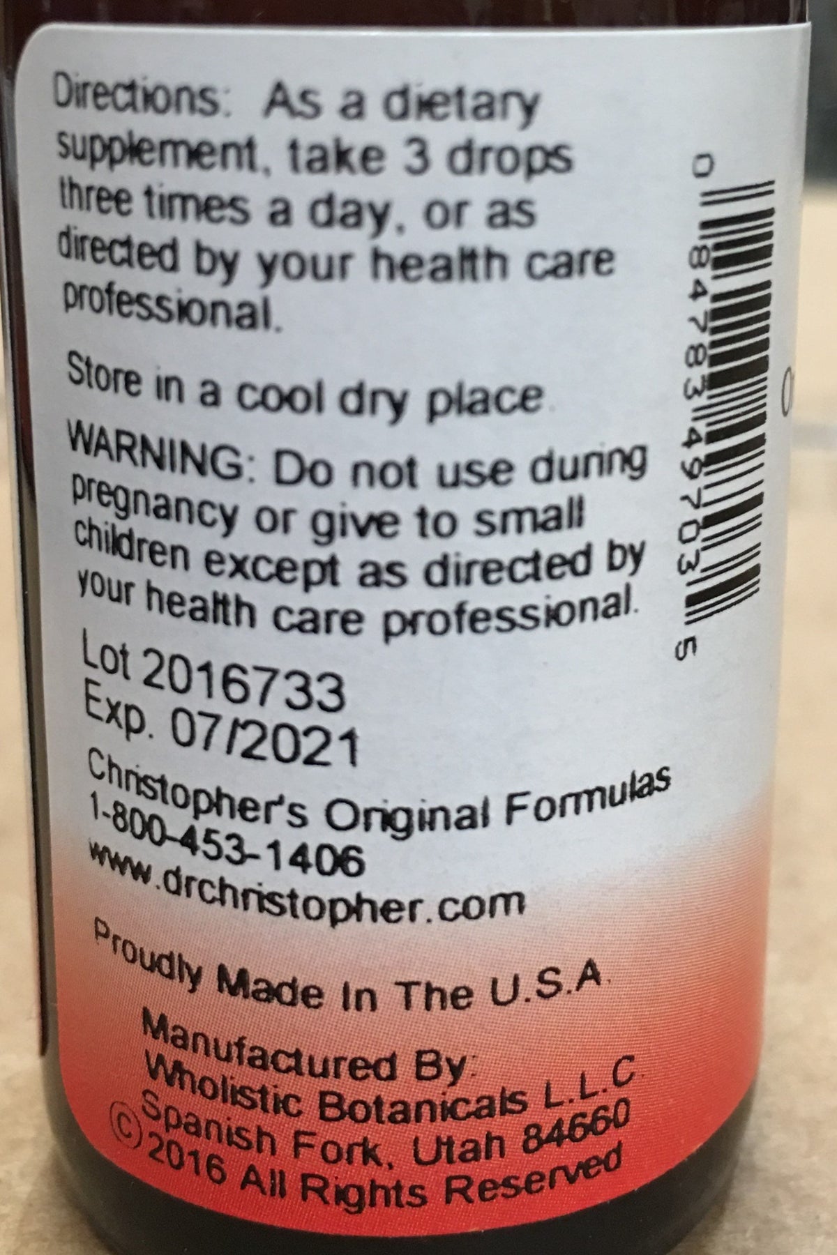 Christopher's Original Formulas Lobelia Extract Liquid - 1 Fl Oz - image 2