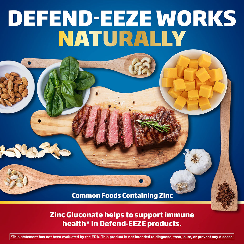 Cold-Eeze Defend-EEZE Immune Support Dietary Supplement Lozenges