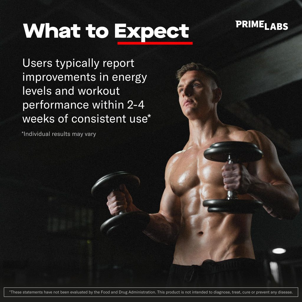 Prime Labs Testosterone Booster for Men, Strength & Stamina - 60 Caplets - image 4