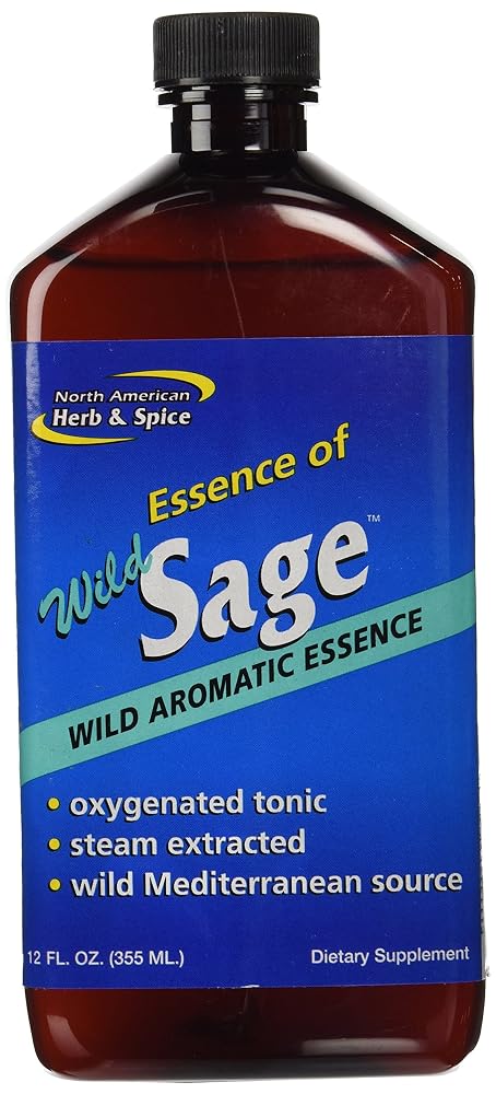 North American Herb & Spice Essence of Wild Sage - 12 fl. oz. - image 4