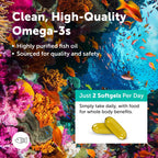 Enzymedica Aqua Biome Maximum Strength Omega 3 Fish Oil