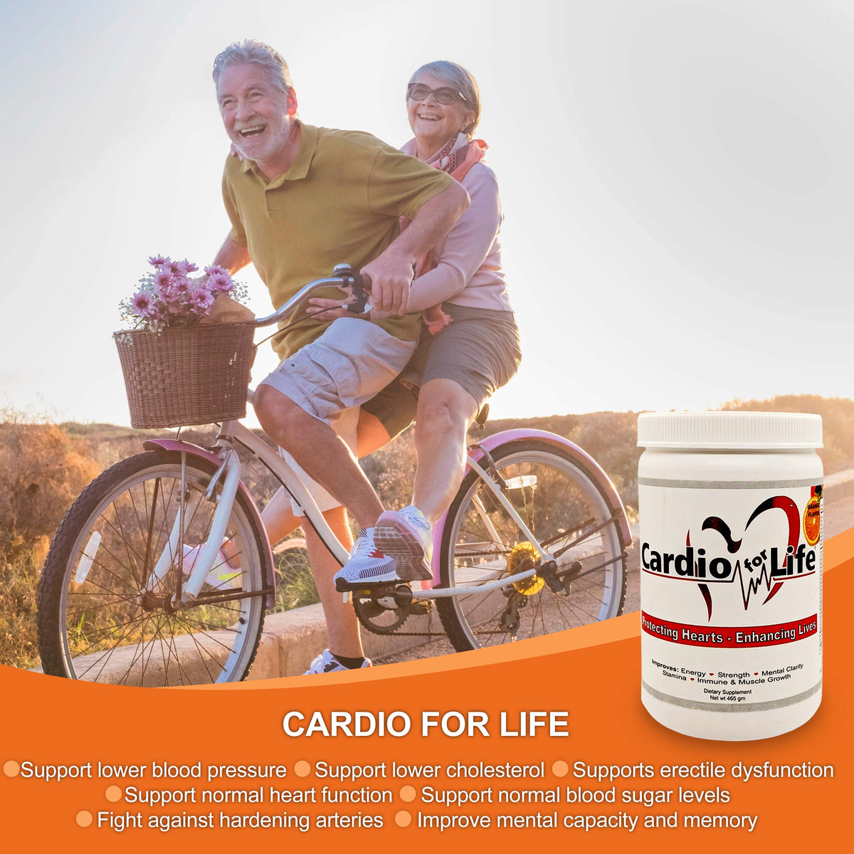 Health Guardian Cardio for Life L-Arginine Powder 16oz - Natural