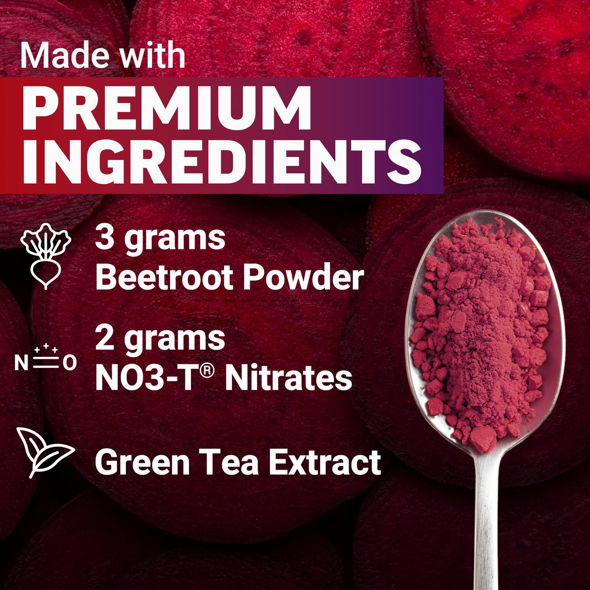 Force Factor Total Beets Energy Drink Mix